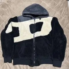 DIESEL フリースジャケット フード付き