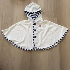 ミキハウス　ポンチョ　ベビー