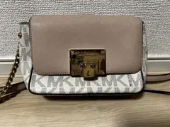 Michael Kors ショルダーバッグ ベージュ/ホワイト