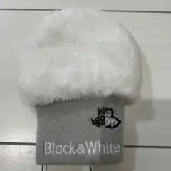 ブラック＆ホワイト Black&White 右手用 手甲 ハンドウォーマー