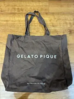 GELATO PIQUE トートバッグ ブラウン