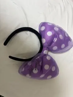 ディズニー ミニー カチューシャ パープルのサムネイル