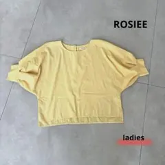 ROSIEE イエロー ドルマンスリーブ カットソーのサムネイル