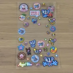 Angel Blue キャラクターシール　平成レトロ　ナルミヤ