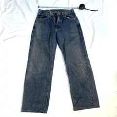 Levi's 504ストレートデニム ダークブルー 29w昭和レトロ 年代物