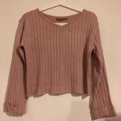 お値下げしました！ニット ROSE BUD