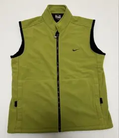 NIKE ナイキ 90s Y2k フリース ベスト ゲッコウグリーン L メンズ