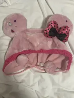 ディズニーミニーピンクファンキャップ