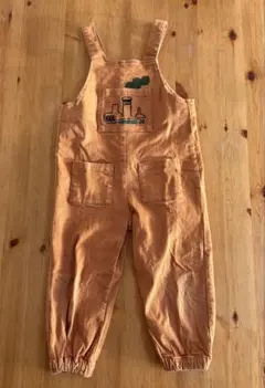 モイモルン工場刺繍オーバーオール