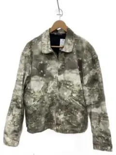 ZARA迷彩柄ジップアップミリタリージャケット