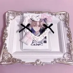 トレカケース ホイップデコ 量産型 いちご リボン ピンク　キティ　風　ハート