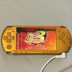 PSP-3000 ブライトイエロー 本体のみ　ジャンク品