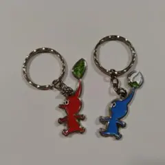 ピクミン　メタルチャーム　1番くじ　赤　青