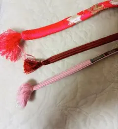 年末セール　伝統的な帯締め3点セット