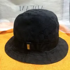 グッチ❗️GUCCI バケットハット ブラック L メンズ、レディースどちらも❤️