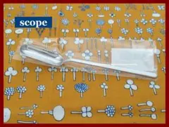 新品　スコープ　scope　caniスプーン　小さじ1/2　シルバー　未開封のサムネイル