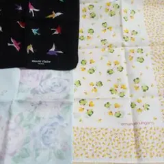 レディース 薄いハンカチ ハンカチ セット 3枚セット