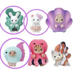 シルバニアファミリー ゆめいろマリン　どきどきコレクション　赤ちゃんコレクション