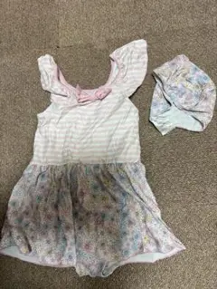 女の子用ワンピース水着 120サイズ