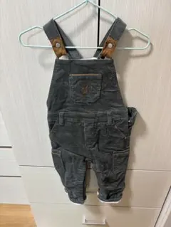 Obaibi オリーブミドリオーバーオール ~95cm