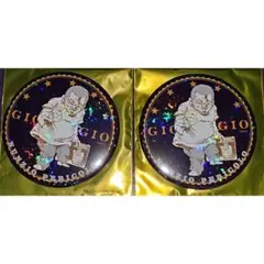 ジョジョワールド 第5部 黄金の風 ホログラム缶バッジ ペリーコロ 2個
