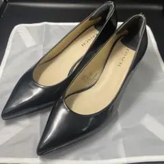 【中古美品】コーチ　coach パンプス　23㎝　ブラックのサムネイル
