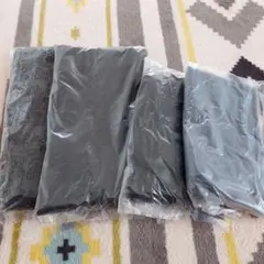 黒柄ストッキング３枚、青系カラータイツ１枚　福袋感覚で購入いただける方のみ