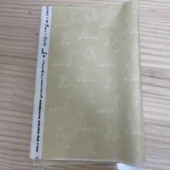 アヒルプリントのコットン生地