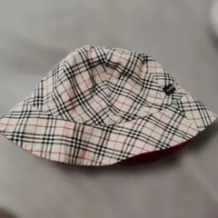 BURBERRY チェック柄ハット48センチ - メルカリ