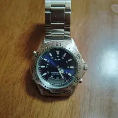 SEIKO ALBA ダイバー メンズ 電池交換済み可動品P-27 - メルカリ
