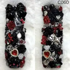 IQOSデコケース イルマワン 地雷系♡黒×赤ゴシック 量産型 闇かわ