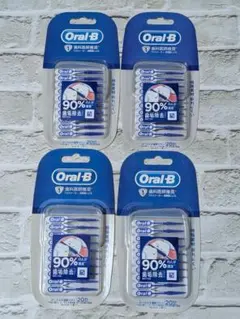 오랄비 치간칫솔, 4개 세트, 20개 팩
