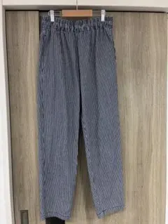 GU ジーユー　シェフパンツ　ストライプ　Ｓサイズ