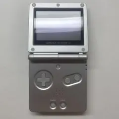 早い者勝ち！ゲームボーイアドバンスSP シルバー 本体 と 充電ケーブル