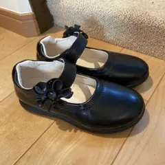 靴 黒靴 フォーマルシューズ 冠婚葬祭 発表会 30インチ 19.5cm