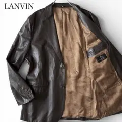 2026年最新】LANVIN メンズ レザージャケット・ライダースの人気