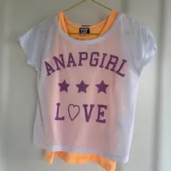 ANAPGiRL Tシャツとタンクトップのセット　Sサイズ(140〜150)のサムネイル