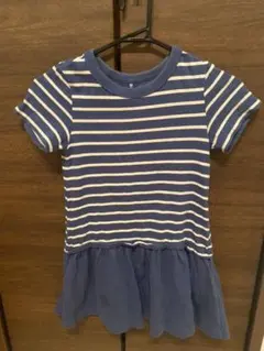 最終値下げ！GAP ボーダー　ワンピース　女の子　120cm