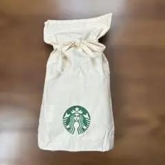 STARBUCKS キャンバス巾着ギフト袋