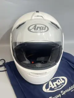 アライ VEL-OR フルフェイスヘルメットXL 61-62cm ホワイト日本製のサムネイル