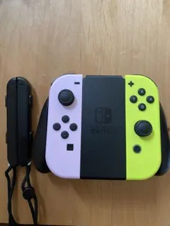 Nintendo Switch コントローラー (ピンク・イエロー)純正セット