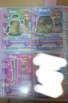 プロモ版 レッドストライプリボンアクセ アイカツカード CD 付属