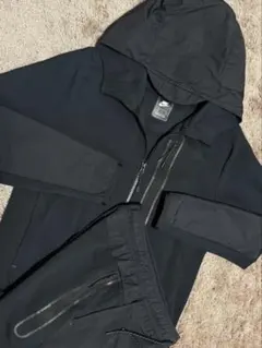 ナイキ　ブラック　メンズ　テックフリース　セットアップ　１４３