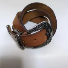 【ヴィンテージウエスタン】レザーラップベルト　アメカジ