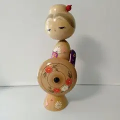 創作こけし 民芸こけし 山岸政好 かすりっ子 伊豆の踊子(大） - メルカリ