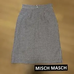 MASCH MASCH 千鳥格子　タイトスカート ひざ丈のサムネイル