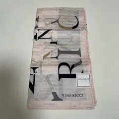 NINA RICCI ロゴデザイン ハンカチ