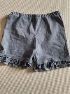 【プティマイン】フリル付きショートパンツ 110サイズ