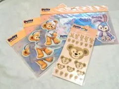 ダッフィー　シール　ポストカード　ステッカー