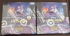 ディズニー ロルカナ「逆襲のアースラ」 ブースター 2BOX 新品 送料込みのサムネイル